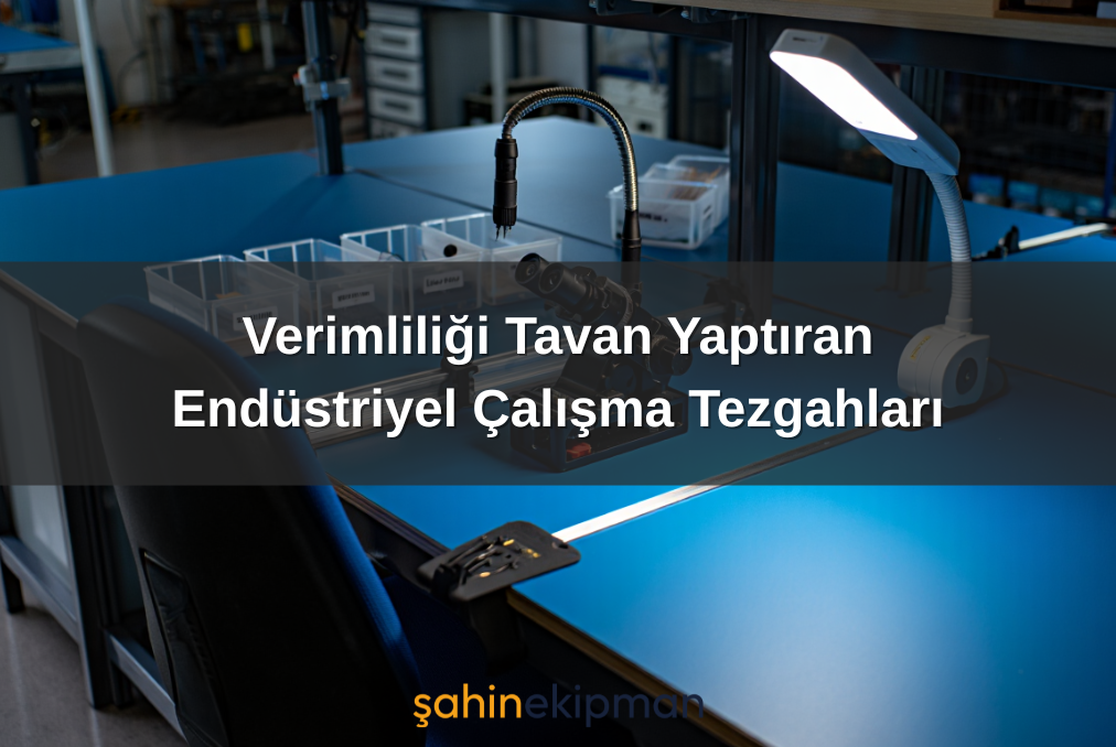 Verimliliği Tavan Yaptıran Endüstriyel Çalışma Tezgahları