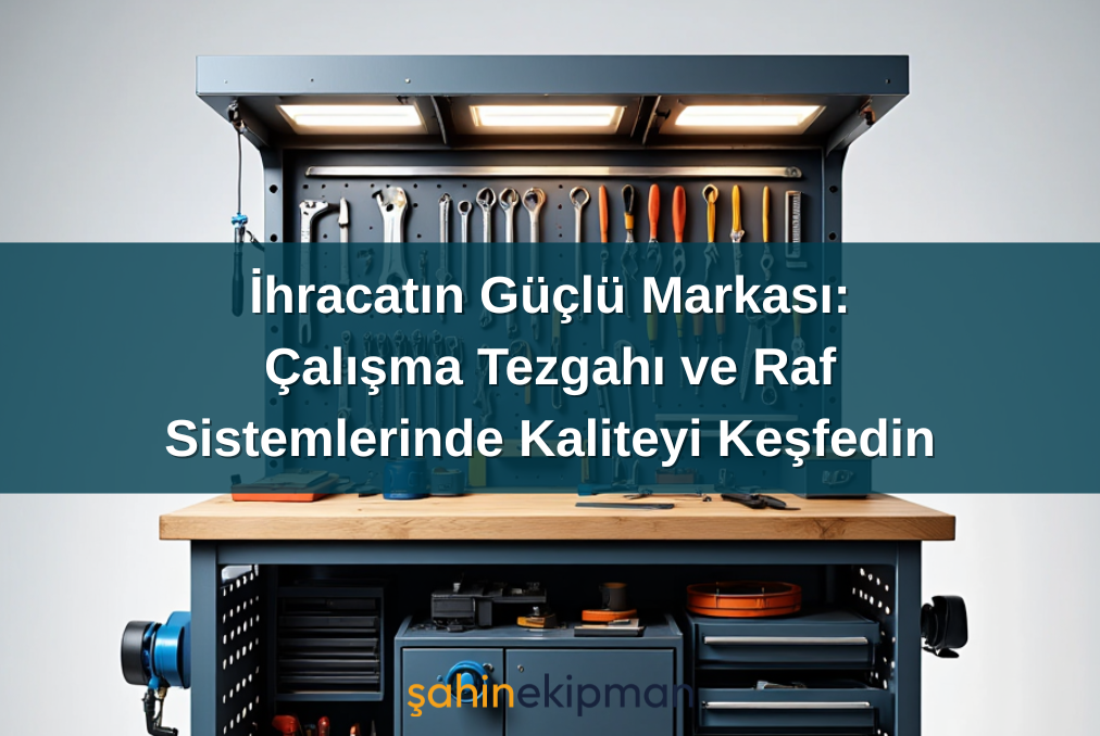 İhracatın Güçlü Markası: Çalışma Tezgahı ve Raf Sistemlerinde Kaliteyi Keşfedin