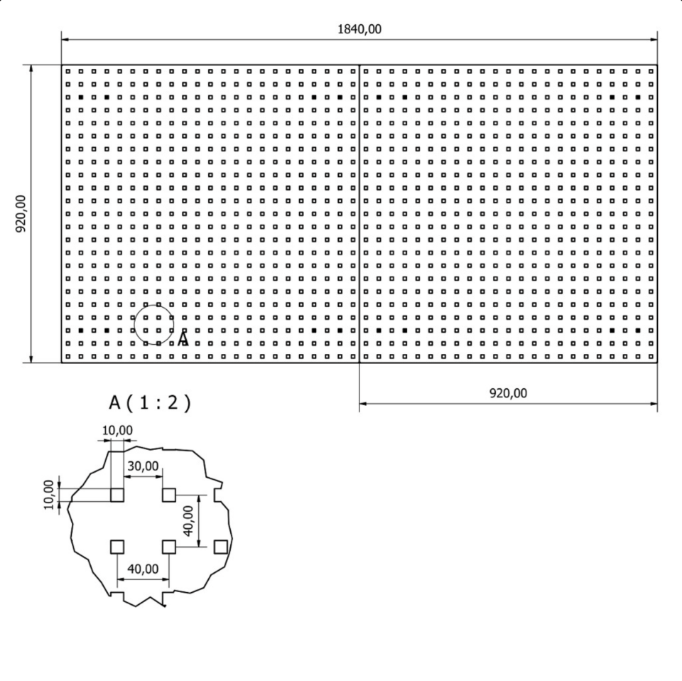 Delikli Takım Asma Pano Seti SE.36.16.81
