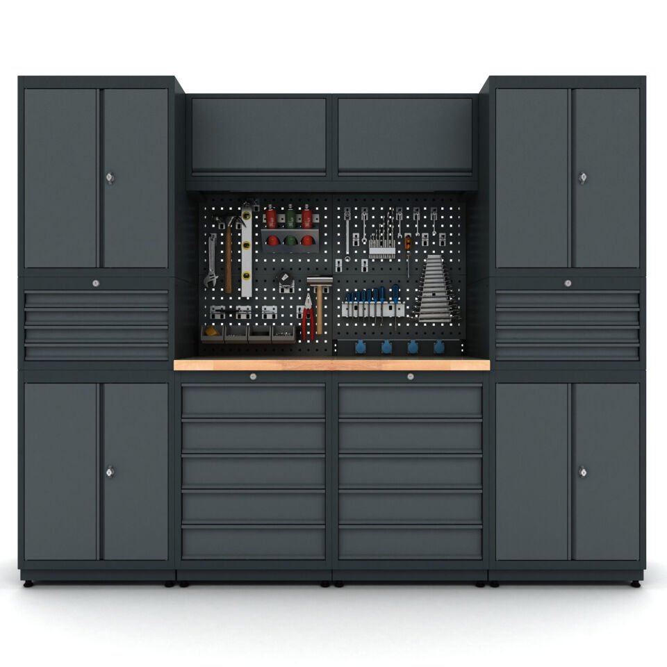 Modüler Çalışma Tezgahı - 2480mm Montaj Tezgahı