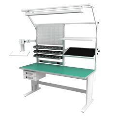 SE.36.11.02 Elektronikçi Çalışma Masası (1800 mm Genişlik)
