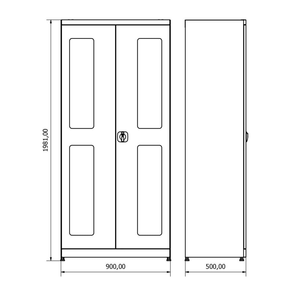 Malzeme Dolabı SE.36.24.23