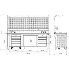 Plus Çalışma Tezgahı SE.36.17.52
