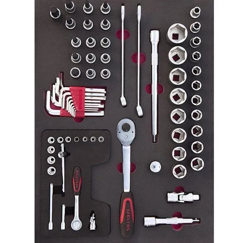 Çekmece (206 Parça İç Set İzeltaş) Pro Takım Arabası SE.36.44.01 7
