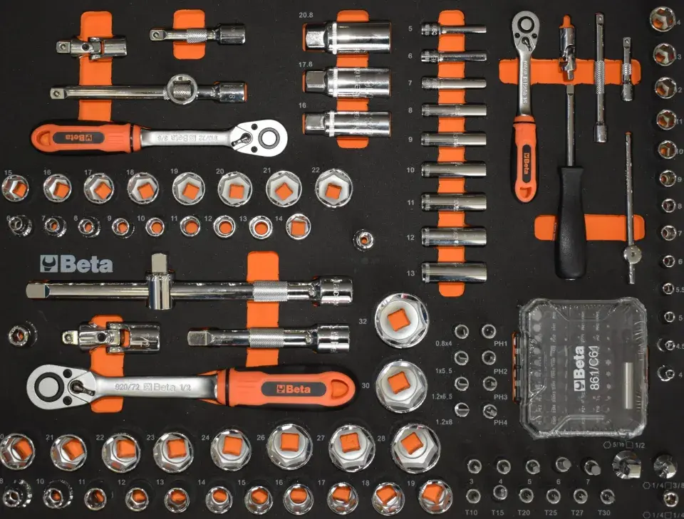 Çekmece (272 Parça İç Set Beta Tools) Max Takım Arabası SE.36.44.01 8