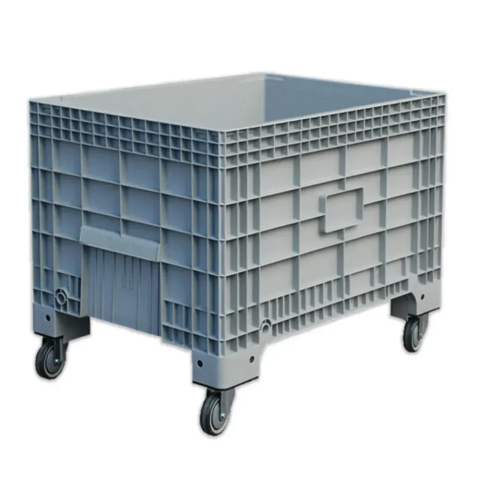 Kapalı Tip Tekerlekli Plastik Konteyner Kasa SE.79.11.04