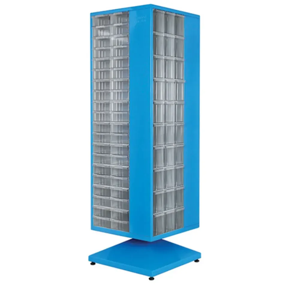 Plastik Çekmeceli Döner Metal Dolap SE.77.08.20