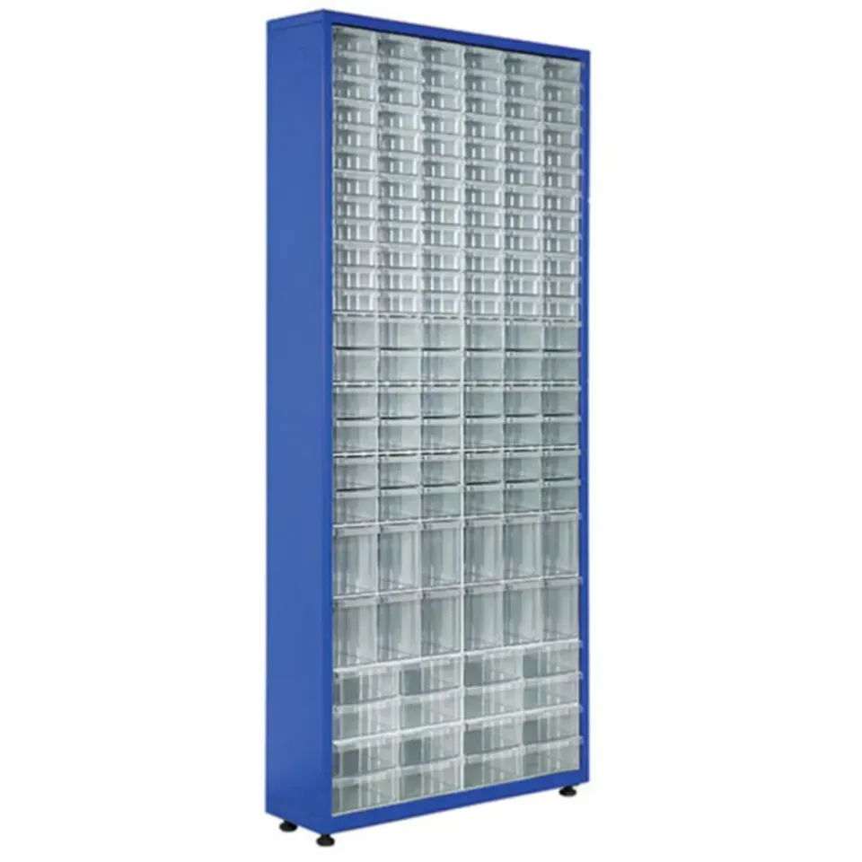 Plastik Çekmeceli Sabit Metal Dolap SE.77.10.02