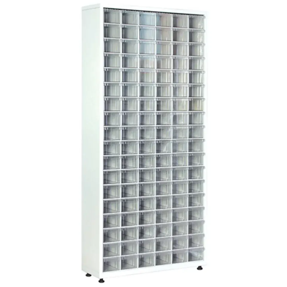 Plastik Çekmeceli Sabit Metal Dolap SE.77.10.06